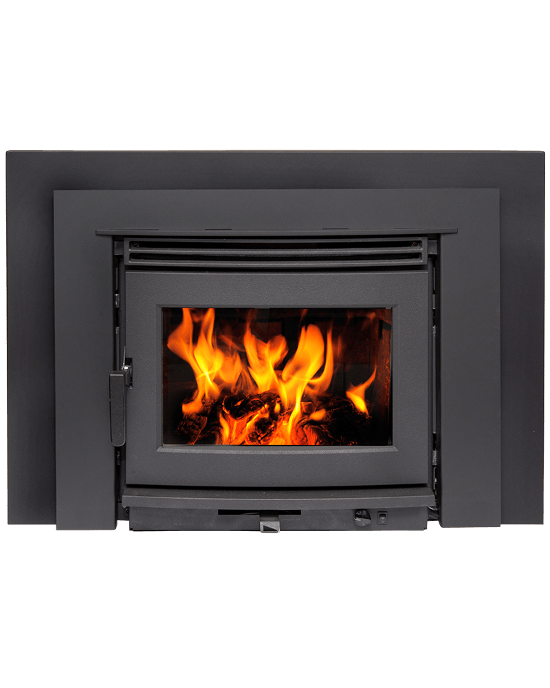 Morso wood Fireplace Insert black facing